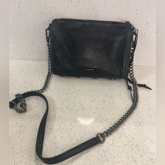 Rebecca Minkoff Handbags - Rebecca Minkoff Black Leather Crossbody Bag